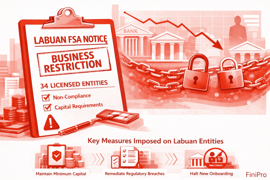 Labuan FSA Enforcement Alert: Business Restrictions on 35 Licensed Entities
