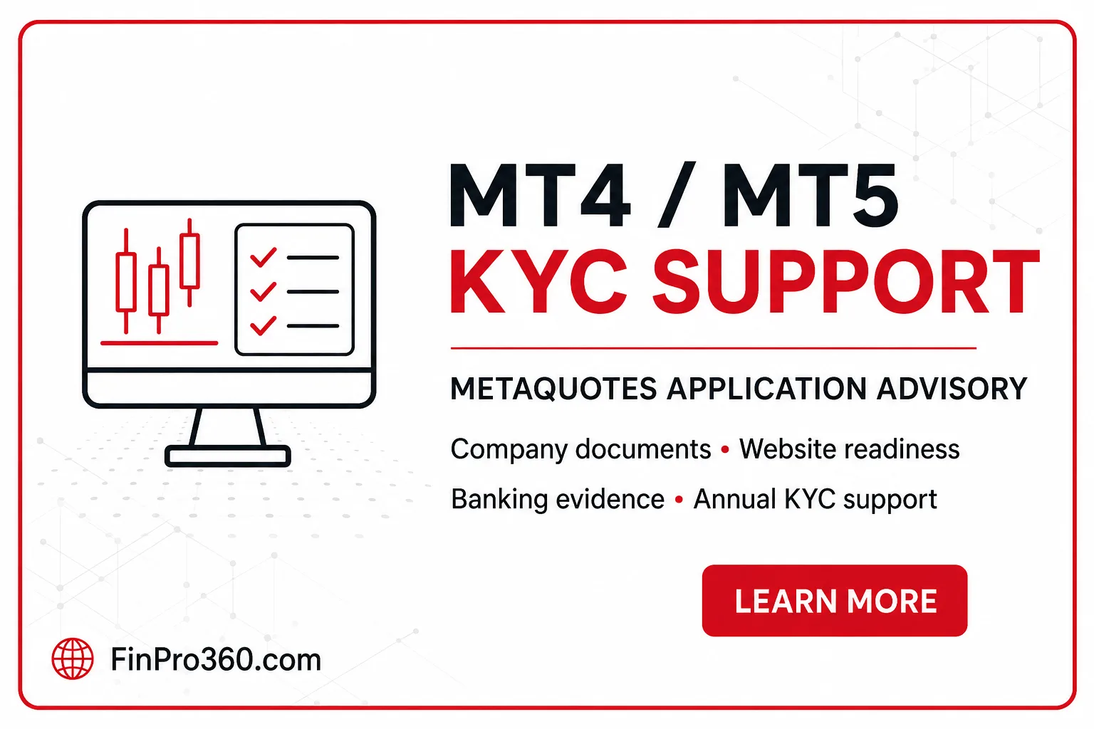 MT4/MT5 Purchase & Annual KYC Package — FinPro Consulting
